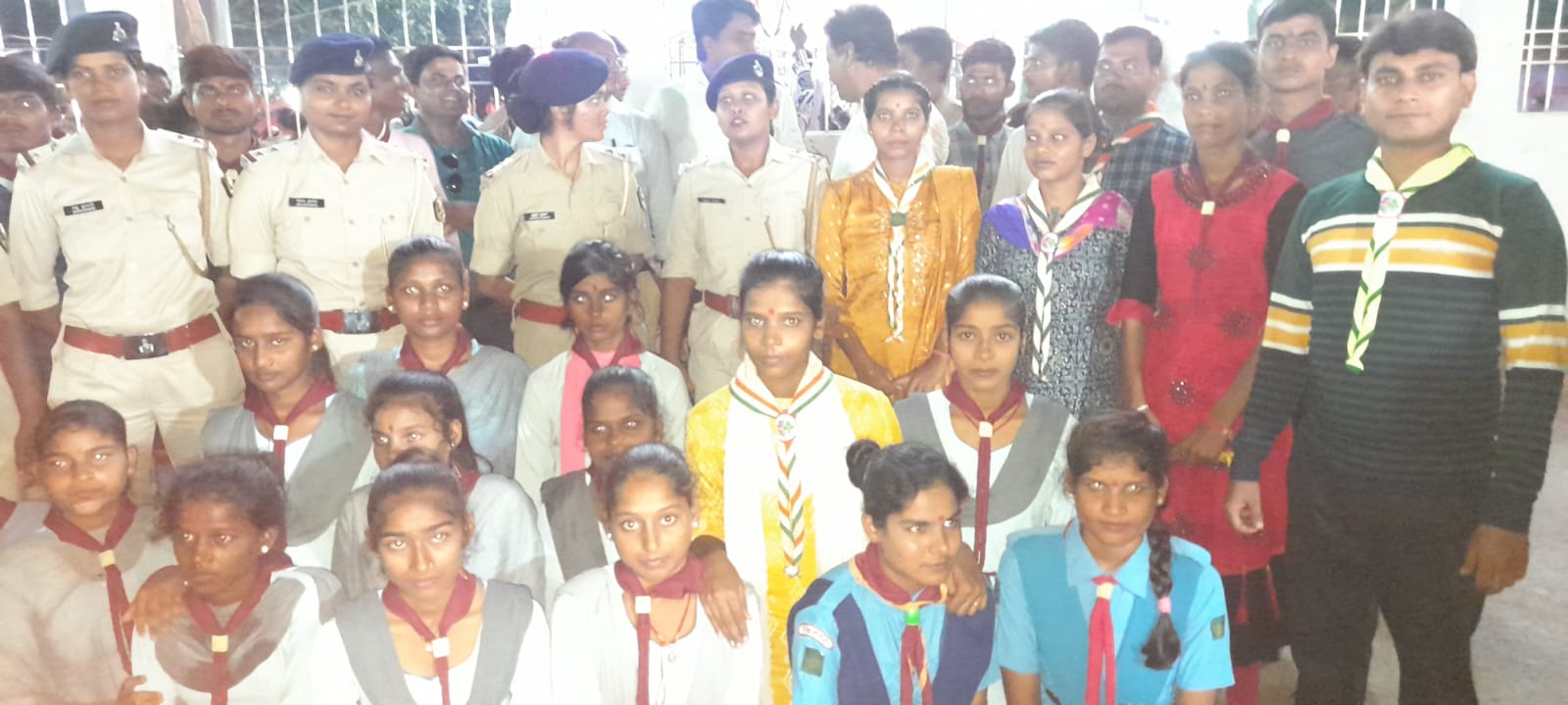 Scout and Guide सेवा शिविर का मां नेतुला धाम कुमार में सफल आयोजन