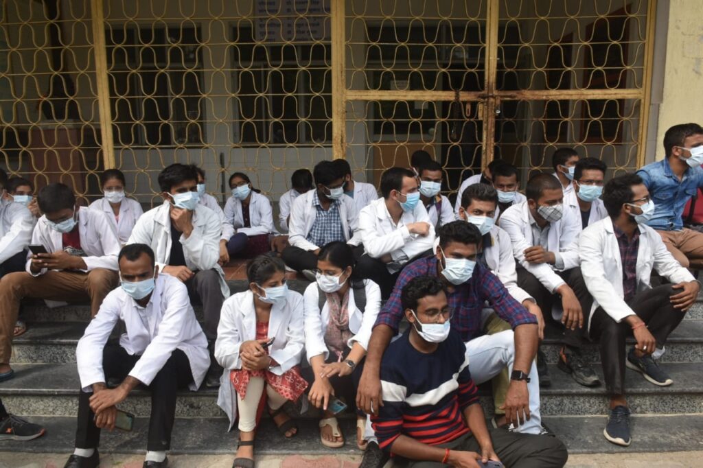 medical student protest