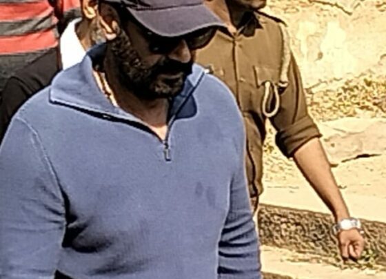 Ajay Devgan in Varanasi