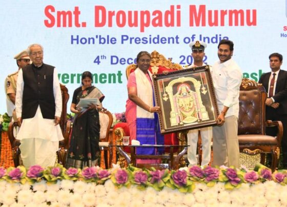 President Murmu in Andhra