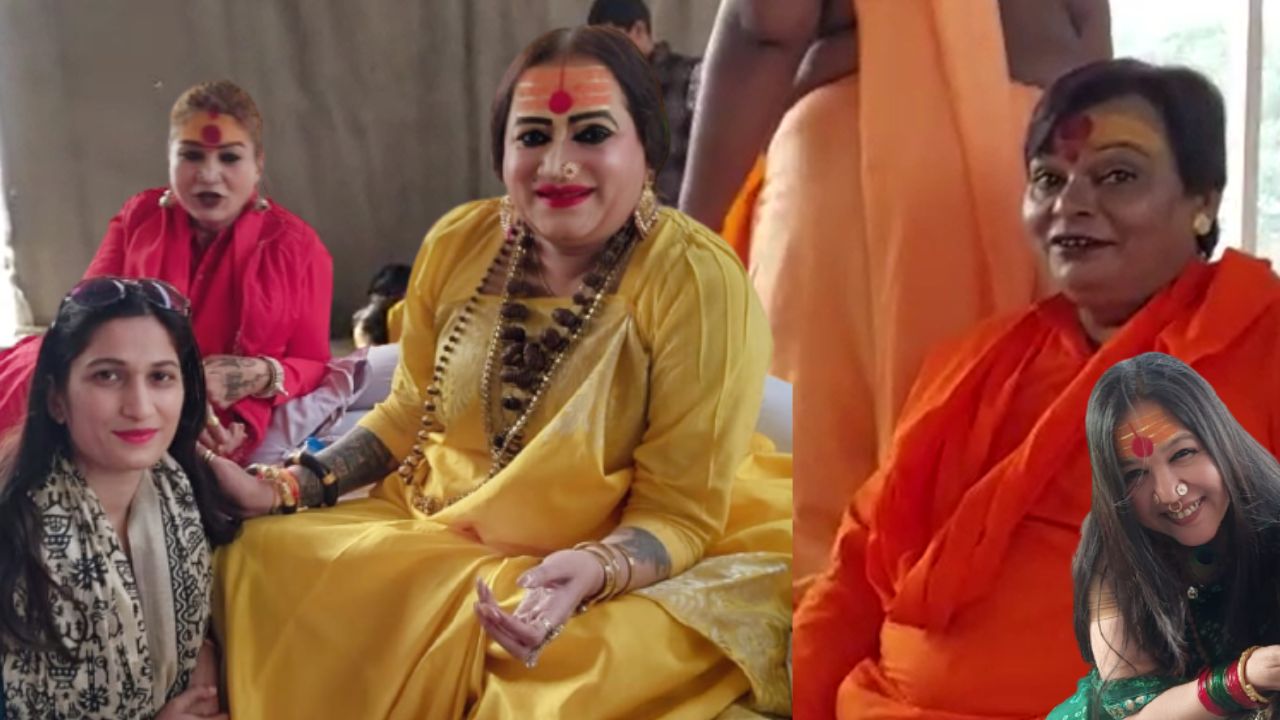 Varanasi पहुंची किन्नर महामंडलेश्वर, चुनाव समेत कई मुद्दों पर हुई चर्चा, देखें वीडियो