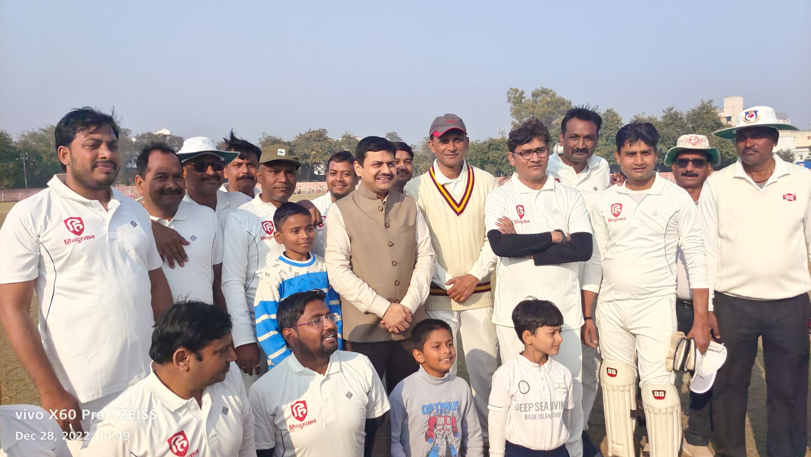 Commissioner Varanasi ने किया पत्रकार संघ द्वारा आयोजित क्रिकेट प्रतियोगिता का उद्घाटन