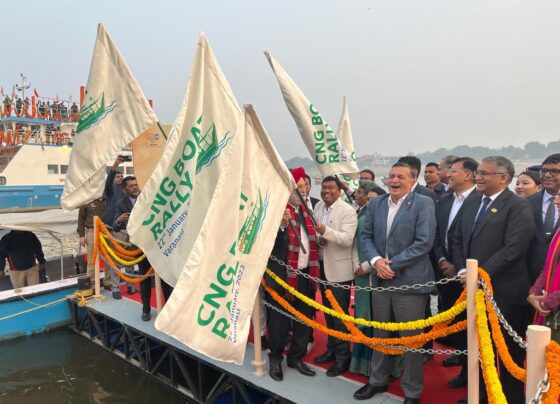 CNG Boat Rally Varanasi