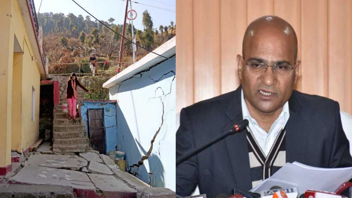 Joshimath Land Subsidence : 863 इमारतों में दरार, 300 से अधिक प्रभावित परिवारों को 4 करोड़ रुपये की तत्काल मदद भेजी गई