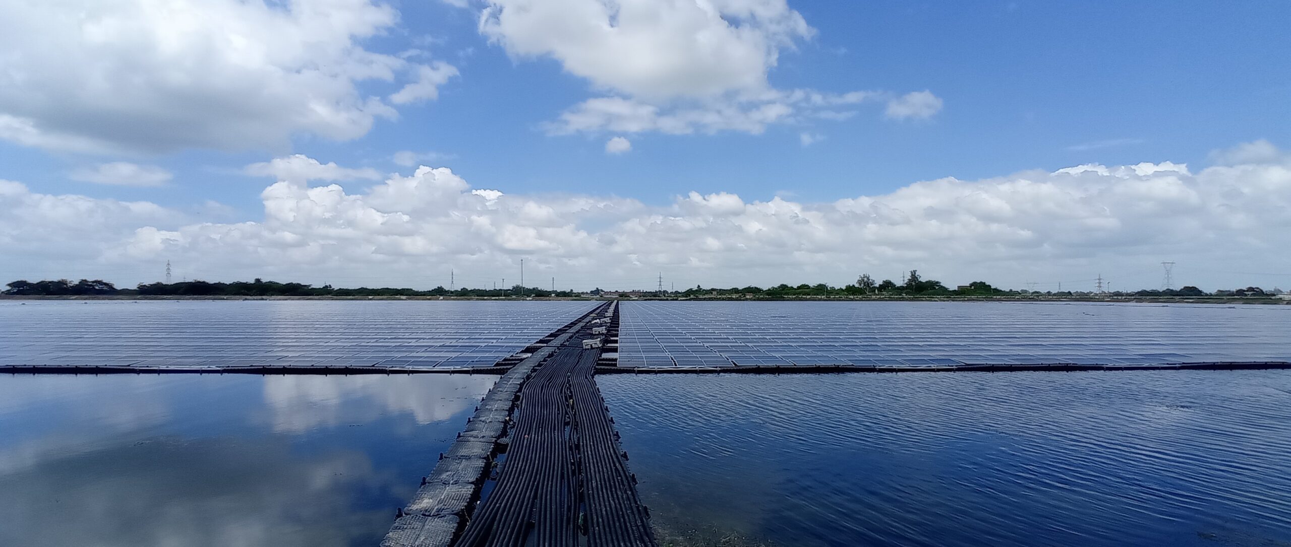 NTPC Floating Solar Plant 