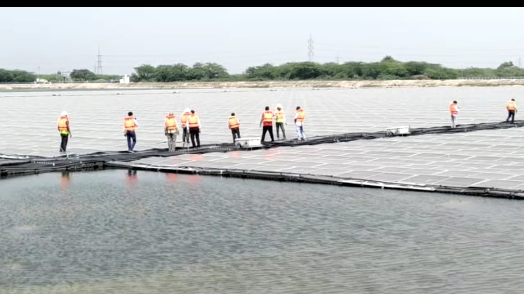 NTPC Floating Solar Plant