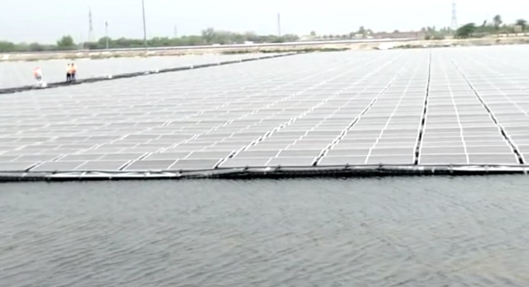 NTPC Floating Solar Plant