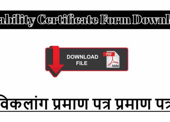 Learn the benefits of disability certificate, how to fill the form