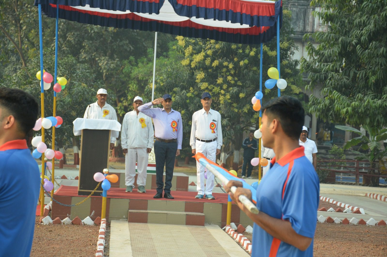 रामनगर पीएसी में 28वीं अंतर वाहिनी खेल प्रतियोगिता का आयोजन