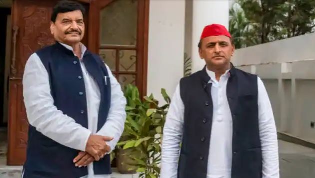 akhilesh and shivpal